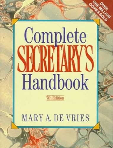 9780131596740: Complete Secretary's Handbook