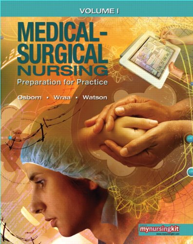 Imagen de archivo de Medical-Surgical Nursing: Preparation for Practice: 1 a la venta por St Vincent de Paul of Lane County