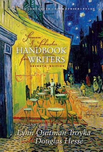 Beispielbild fr Simon & Schuster Handbook for Writers [With CDROM] zum Verkauf von ThriftBooks-Dallas