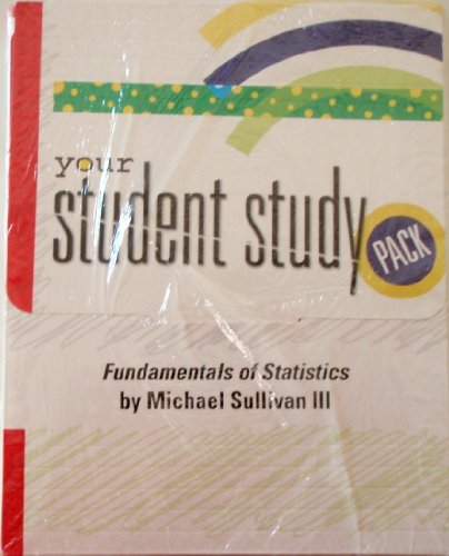 Stock image for Fundamentals of Statistics Solutions Manual (Student Study Pack - includes manual, lecture videos on CD, tech manuals on CD, access to PH Tutor Center) for sale by a2zbooks