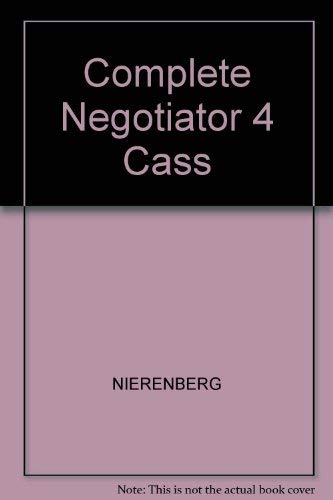 9780131620339: Complete Negotiator 4 Cass