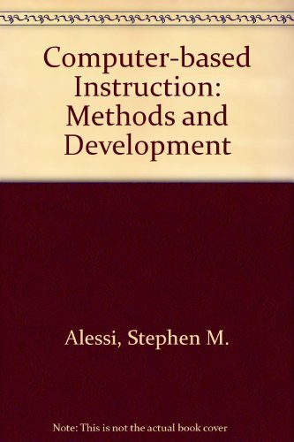Stock image for Computer-Based Instruction: Methods & Development for sale by Bayside Books