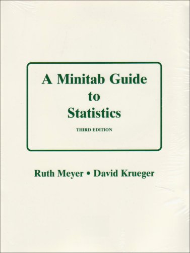 Stock image for Minitab Guide STATS & Minitab 14 Win CD Pkg for sale by Iridium_Books