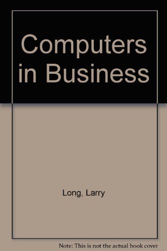 9780131642942: Computers in Business