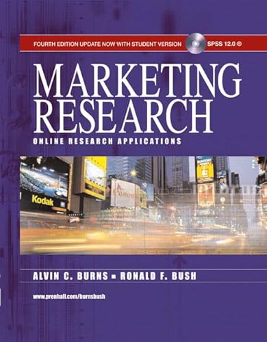 9780131643963: Marketing Research: With Spss 12.0