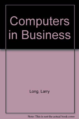 9780131645189: Computers in Business