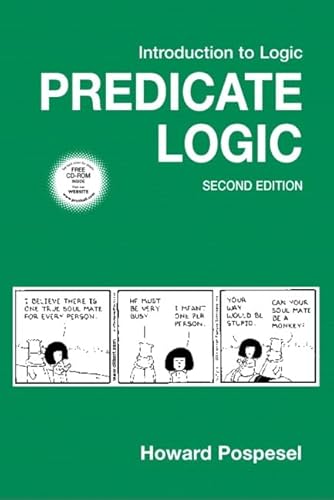 Stock image for Introduction to Logic: Predicate Logic for sale by PAPER CAVALIER US