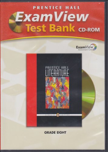 Stock image for PRENTICE HALL LITERATURE EXAM VIEW TEST BANK CD ROM GRADE 8 2007C for sale by SecondSale