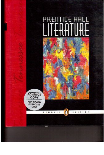 Stock image for Prentice Hall Literature, Grade 7:Tennessee Student Edition, Penguin Edition (2007 Copyright) for sale by ~Bookworksonline~
