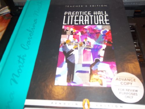 Stock image for Prentice Hall Literature (Grade 9 Penguin Edition) [North Carolina Teacher's Edition] for sale by ThriftBooks-Atlanta