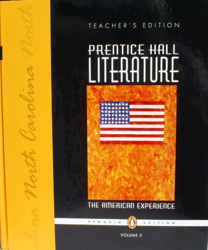 9780131652392: Teacher's Edition: Prentice Hall Literature the American Experience