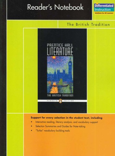 9780131652965: Prentice Hall Literature Penguin Edition Readers Notebook Grade 12 2007c