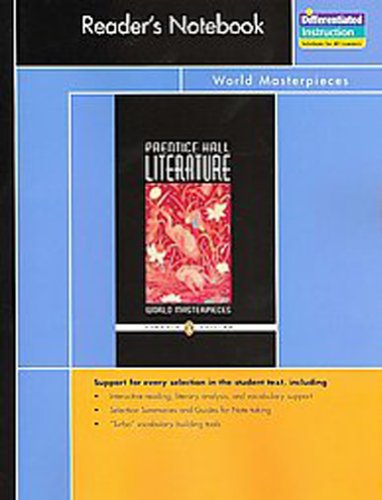 9780131653269: Prentice Hall Literature, Penguin Edition Reader's Notebook Grade 12: World Masterpieces