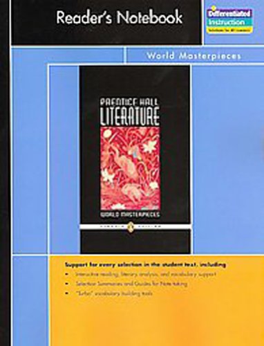 Stock image for Prentice Hall Literature Penguin Edition World Masterpieces Readers Notebook Grade 12 2007c for sale by ThriftBooks-Atlanta