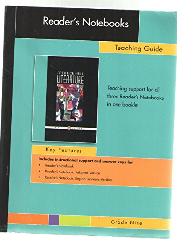 Stock image for Reader's Notebooks (Prentice Hall Literature, Teaching Guide) for sale by Nationwide_Text