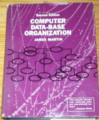 Imagen de archivo de Computer Data-Base Organization a la venta por BookDepart