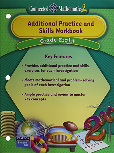 Beispielbild fr Prentice Hall Connected Mathematics Grade 8 Additional Practice Workbook 2006 zum Verkauf von ThriftBooks-Dallas