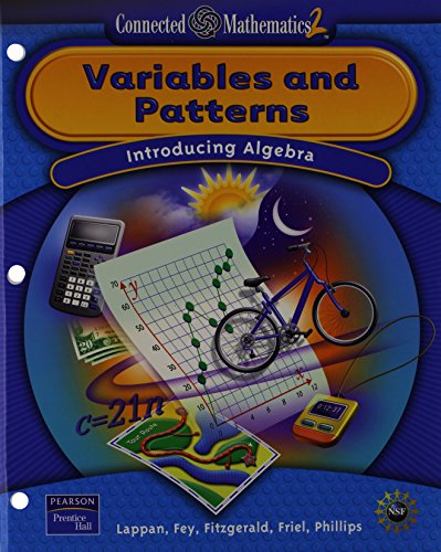 Beispielbild fr Variables and Patterns: Introducing Algebra (Connected Mathematics 2) zum Verkauf von SecondSale