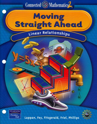 Stock image for Moving Straight Ahead: Linear Relationships (Connected Mathematics 2, Grade 7) for sale by SecondSale