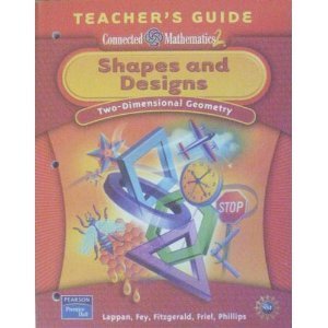 Stock image for Shapes and Designs: Two- Dimensional Geometry, Teacher's Guide (Connected Mathematics 2) for sale by Better World Books