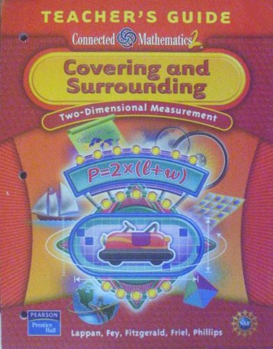 Stock image for Covering and Surrounding: Two-Dimensional Measurement, Teacher's Guide (Connected Mathematics 2) for sale by Jenson Books Inc
