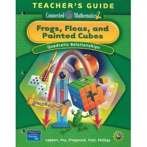 Beispielbild fr Frogs, Fleas, and Painted Cubes: Quadratic Relationships Teacher's Guide (Grade 8 / Connected Mathematics 2) zum Verkauf von Books of the Smoky Mountains