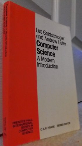 Stock image for Computer Science: A Modern Introduction (Prentice Hall International Series in Computer Science) for sale by Wonder Book