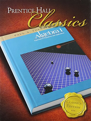 9780131657083: Foerster Algebra 1, Classics Edition