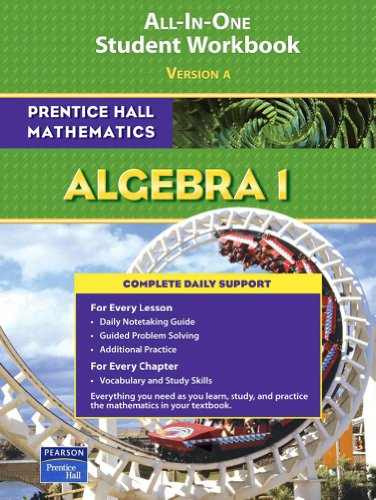 9780131657182: Prentice Hall Math Algebra 1 Student Workbook 2007: All-In-One Student Workbook (Prentice Hall Mathematics)