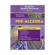 Stock image for PRENTICE HALL MATH PRE-ALGEBRA STUDENT WORKBOOK (ADAPTED VERSION) 2007 (Automatic Computation) for sale by Georgia Book Company