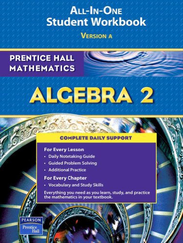 Stock image for Algebra 2 All-In-One Student Workbook, Version A for sale by ThriftBooks-Dallas