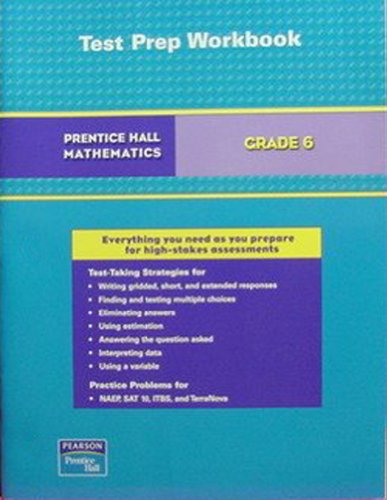 Stock image for Connected Mathematics 2 : Prentice Hall Math Test Prep Workbook for sale by Better World Books