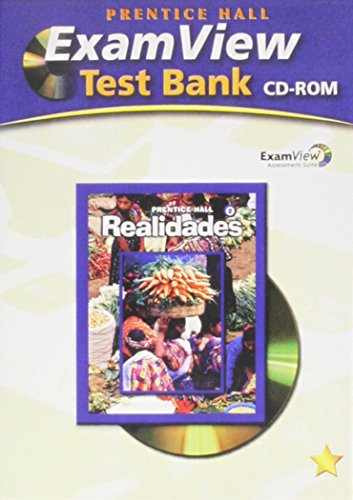9780131660472: Prentice Hall Spanish Realidades Examview Testbank CD Level 2 2008c