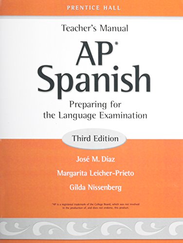 9780131660953: AP SPANISH-TEACHER'S MANUAL