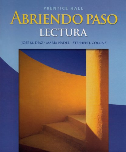 Stock image for Abriendo Paso: Lectura (Spanish Edition) for sale by Off The Shelf