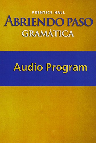 Abriendo Paso: Gramatica Audio CD's 2007c (9780131661356) by Prentice Hall