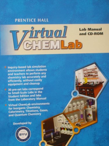 Imagen de archivo de Virtual Chem Lab Record Sheets By Prentice Hall a la venta por The Book Cellar, LLC
