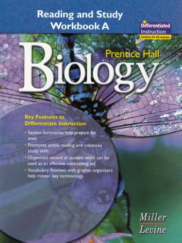 Stock image for PRENTICE HALL BIOLOGY GUIDED READING AND STUDY WORKBOOK 2006C for sale by The Maryland Book Bank