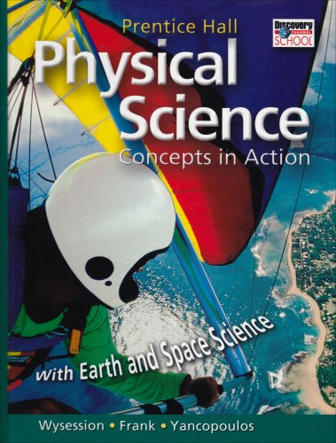 Imagen de archivo de Physical Science: Concepts In Action; With Earth and Space Science a la venta por HPB-Red