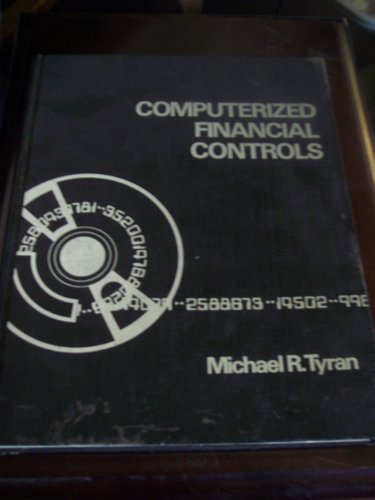 Stock image for Computerized financial controls for sale by Mispah books