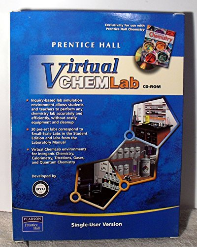 9780131664128: Virtual Chem Lab: Single User Version License