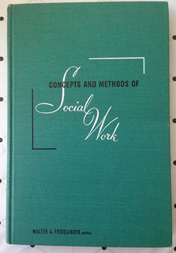 Beispielbild fr Concepts and Methods of Social Work zum Verkauf von Better World Books