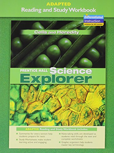 Beispielbild fr Cells and Heredity, Adapted Reading and Study Workbook, Prentice Hall Science Explorer (Summaries, S zum Verkauf von Walker Bookstore (Mark My Words LLC)