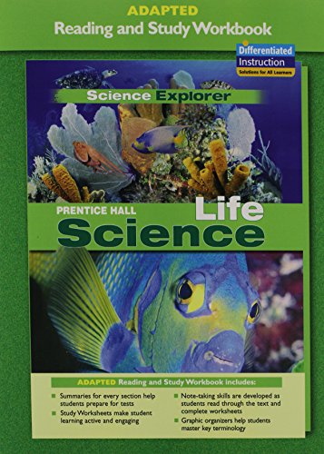 Stock image for Science Explorer Life Science : Adapted Reading and Study Workbook for sale by Better World Books: West