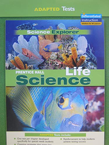 9780131665972: Adapted Tests Prentice Hall Life Science (Science