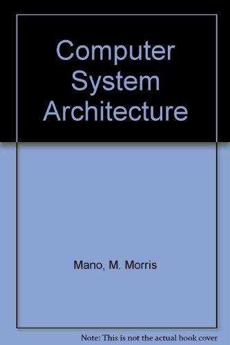 9780131666375: Computer System Architecture