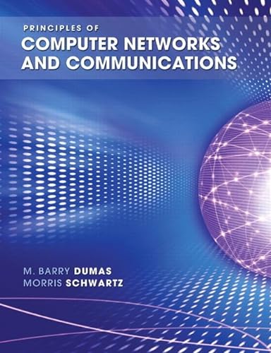 9780131672642: Principles of Computer Networks and Communications: United States Edition