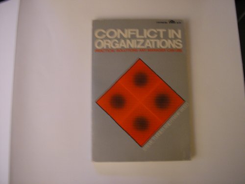 Conflict in Organizations (9780131673878) by Turner, Steve; Weed, Frank