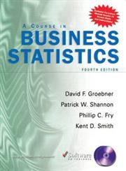 Stock image for A Course In Business Statistics for sale by Irish Booksellers