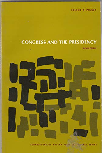9780131676190: Congress and the Presidency